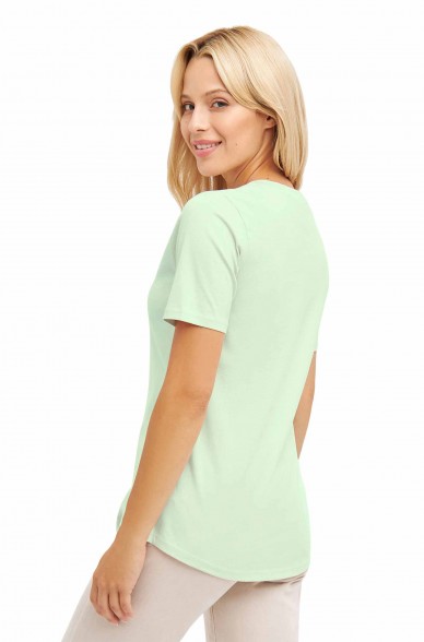 Kurzarm T-Shirt aus 100% Bio-Pima-Baumwolle