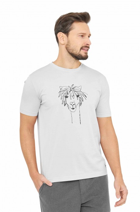 T-Shirt RASSI für Herren aus 100% Bio-Pima-Baumwolle