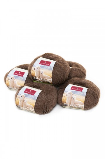 Alpaka Wolle REGULAR | 50g | 5er Pack | 100% Baby Alpaka | 36 Farben