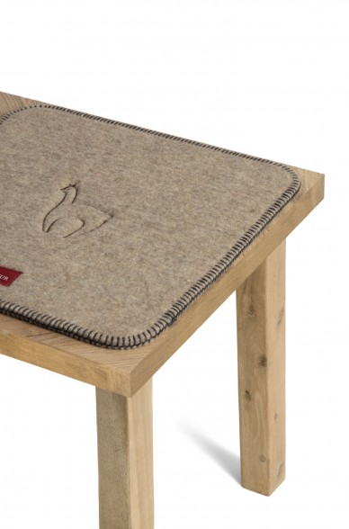 Alpaka Sitzauflage (40 x 40 cm) aus 70% Alpaka & 30% Wolle