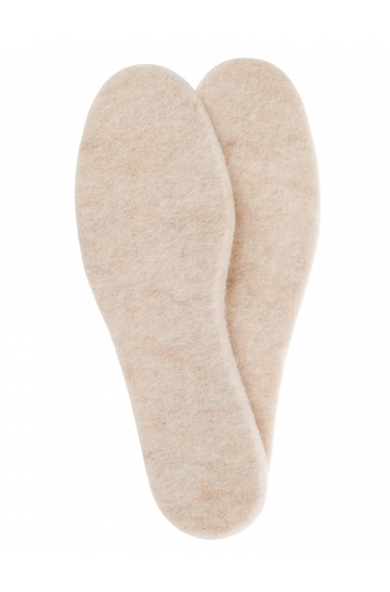 Alpaca THERMAL SOLES (rubberized) made of 70% alpaca & 30% sheep wool