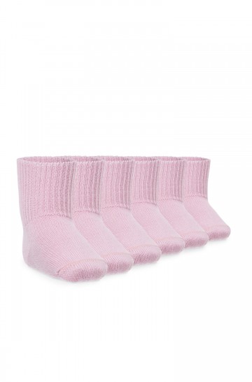 Chaussettes en alpaga pour enfants (taille 15-29), paquet de 6, 70% bébé alpaga et 25% coton.