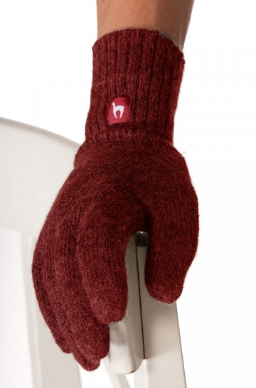 Alpaca finger gloves UNI from 100% baby alpaca