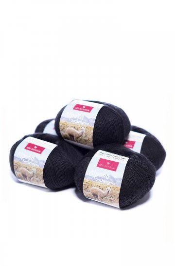 Alpaca Wool SOCKENGARN | 50g | 5er Pack | 60% Wool (Superwash)
