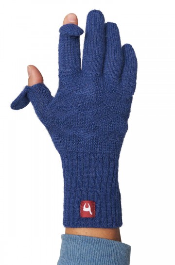 Alpaca finger gloves MUJAL from 100% baby alpaca