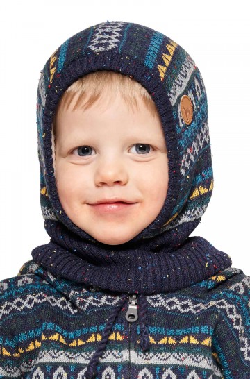 Bonnet d'alpaga MONITO (pour enfants) en 30% baby alpaga & 70% coton