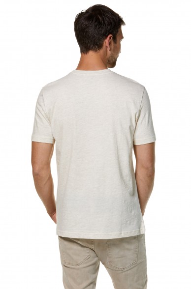 T-Shirt Rundhals aus 90% Bio-Baumwolle & 10% Royal Alpaka_42735
