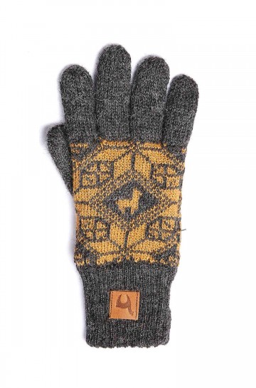 Alpaca finger gloves ANDEN ROCA from 100% alpaca Superfine