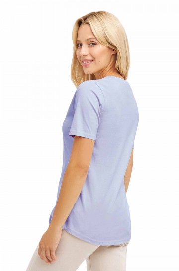100% organic pima cotton short sleeve t-shirt
