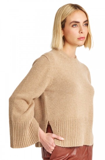 Alpaca sweater WE made of 100% baby alpaca