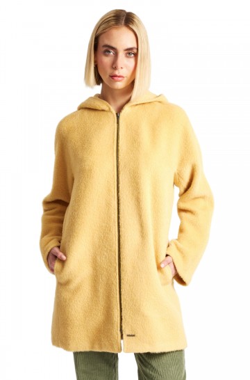 Alpaca coat WUNDERBAR made of alpaca & wool