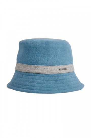 Chapeau d'alpaga WIGGLE Bucket Hat réversible en 100% bébé alpaga