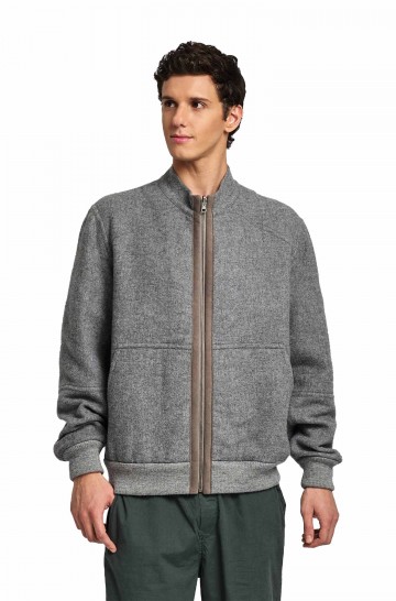 Alpaca jacket WALKER made of baby alpaca & wool
