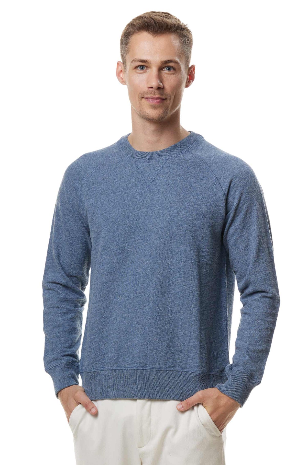 Alpaka Sweatshirt JANIS-indigo
