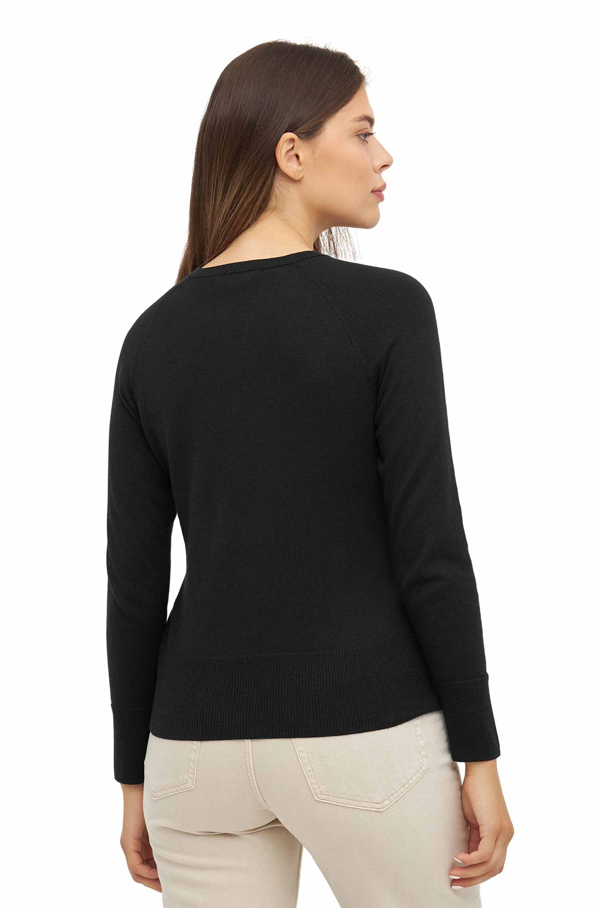 Alpaka Pullover ADORA-schwarz