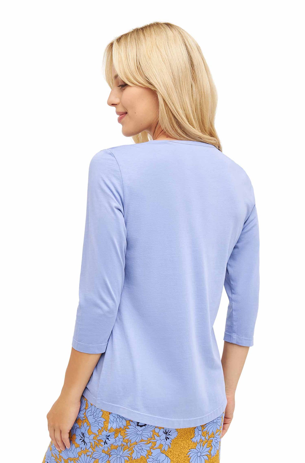 Shirt UNI-purple pastel
