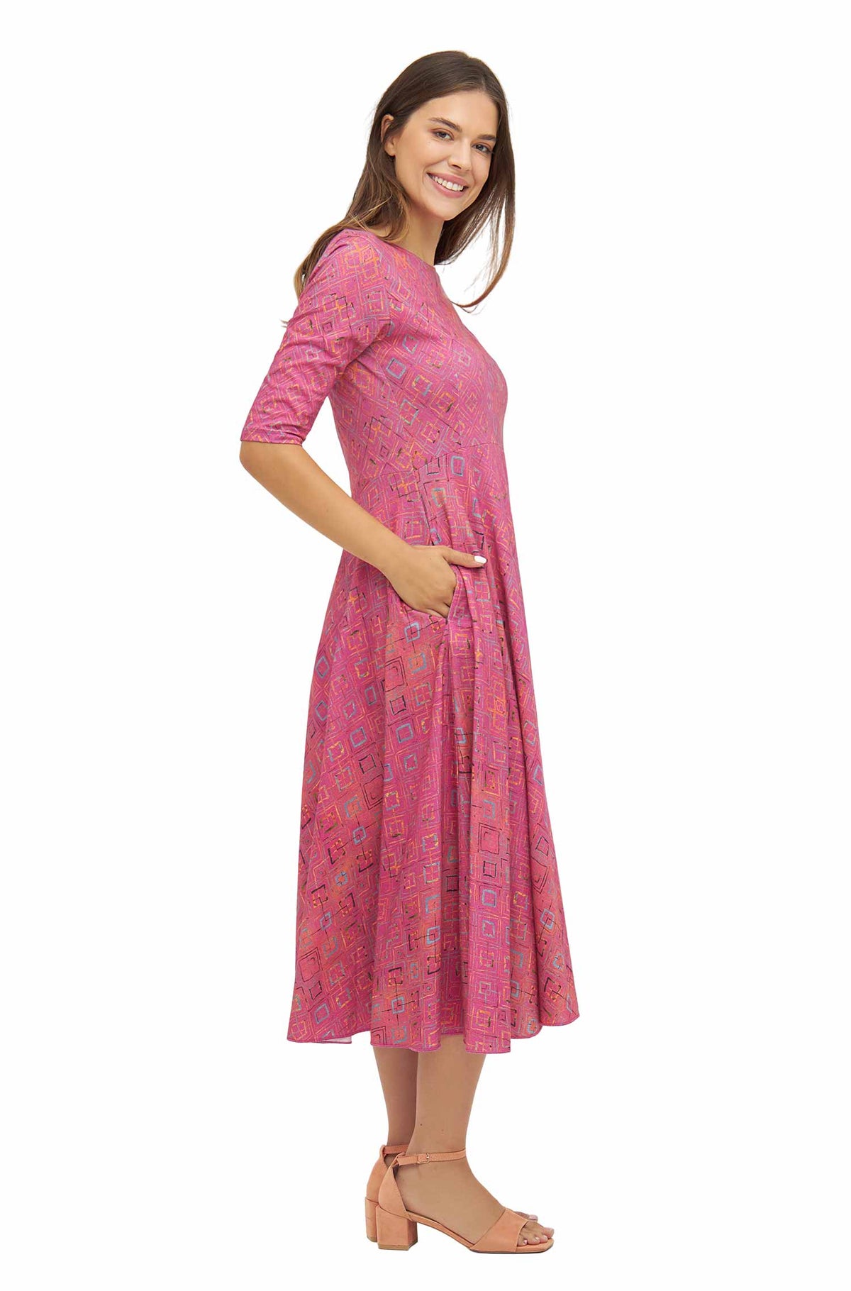 Kleid SALMA-rubine