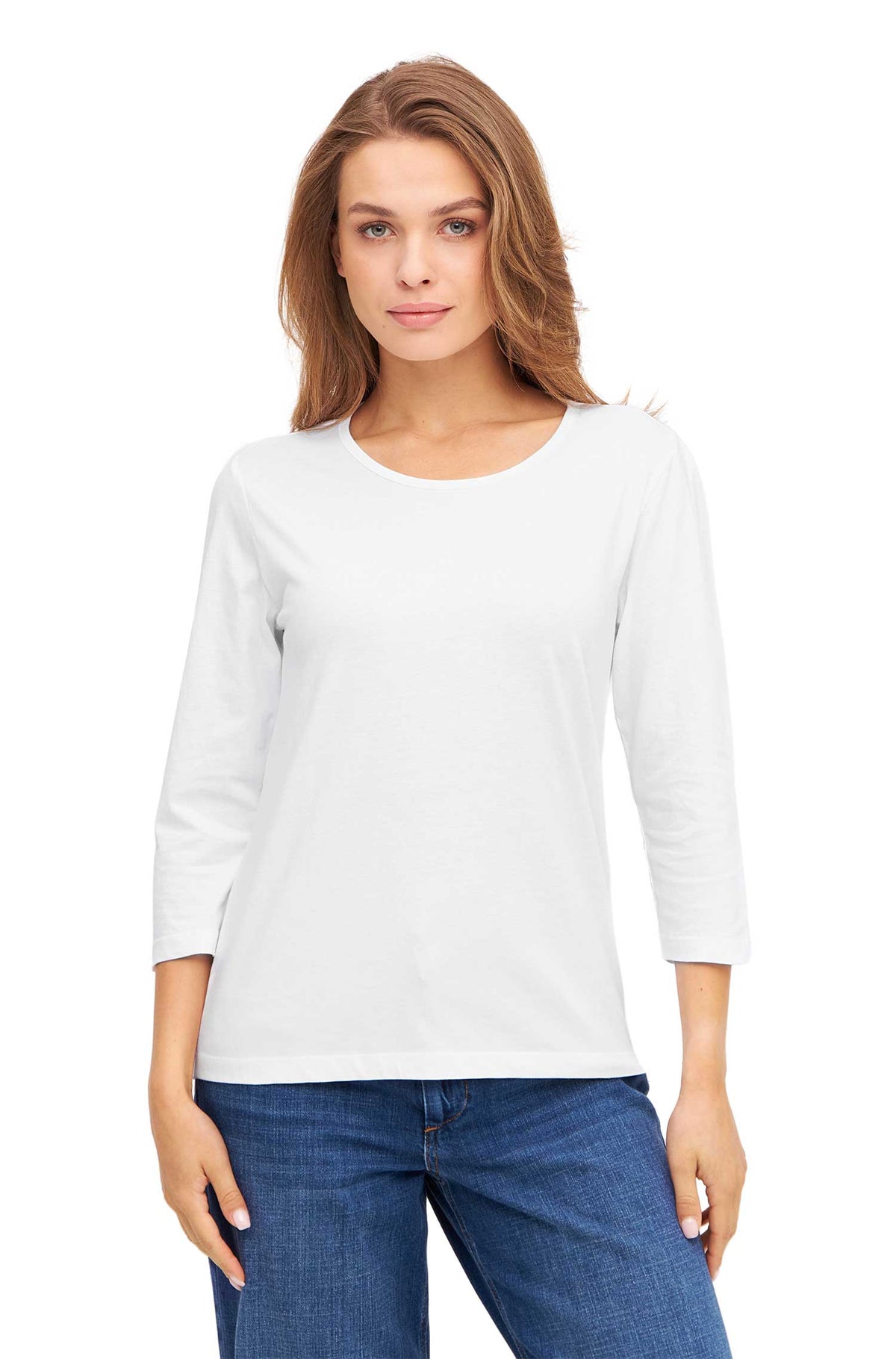 T-Shirt UNI-weiss