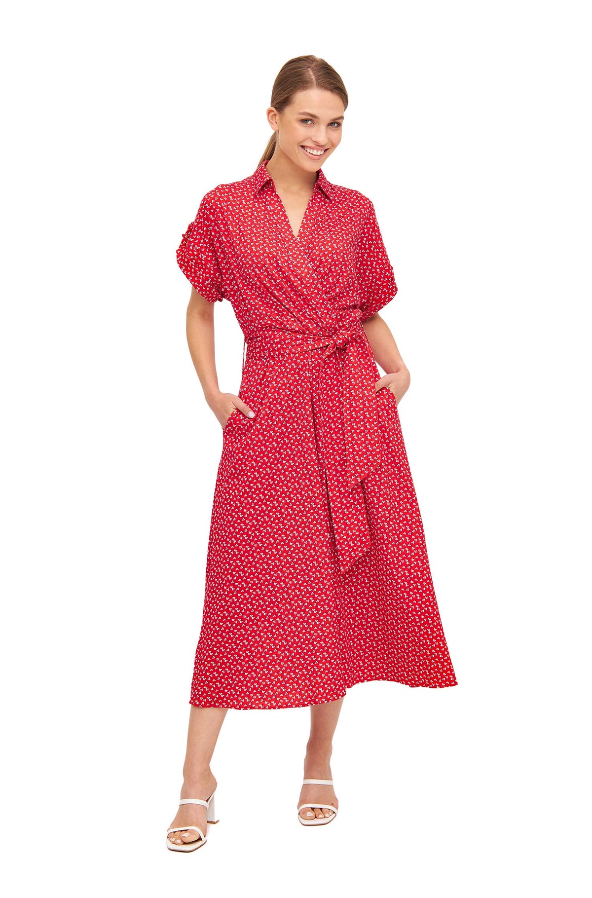 Kleid PAPERFLOWER-red