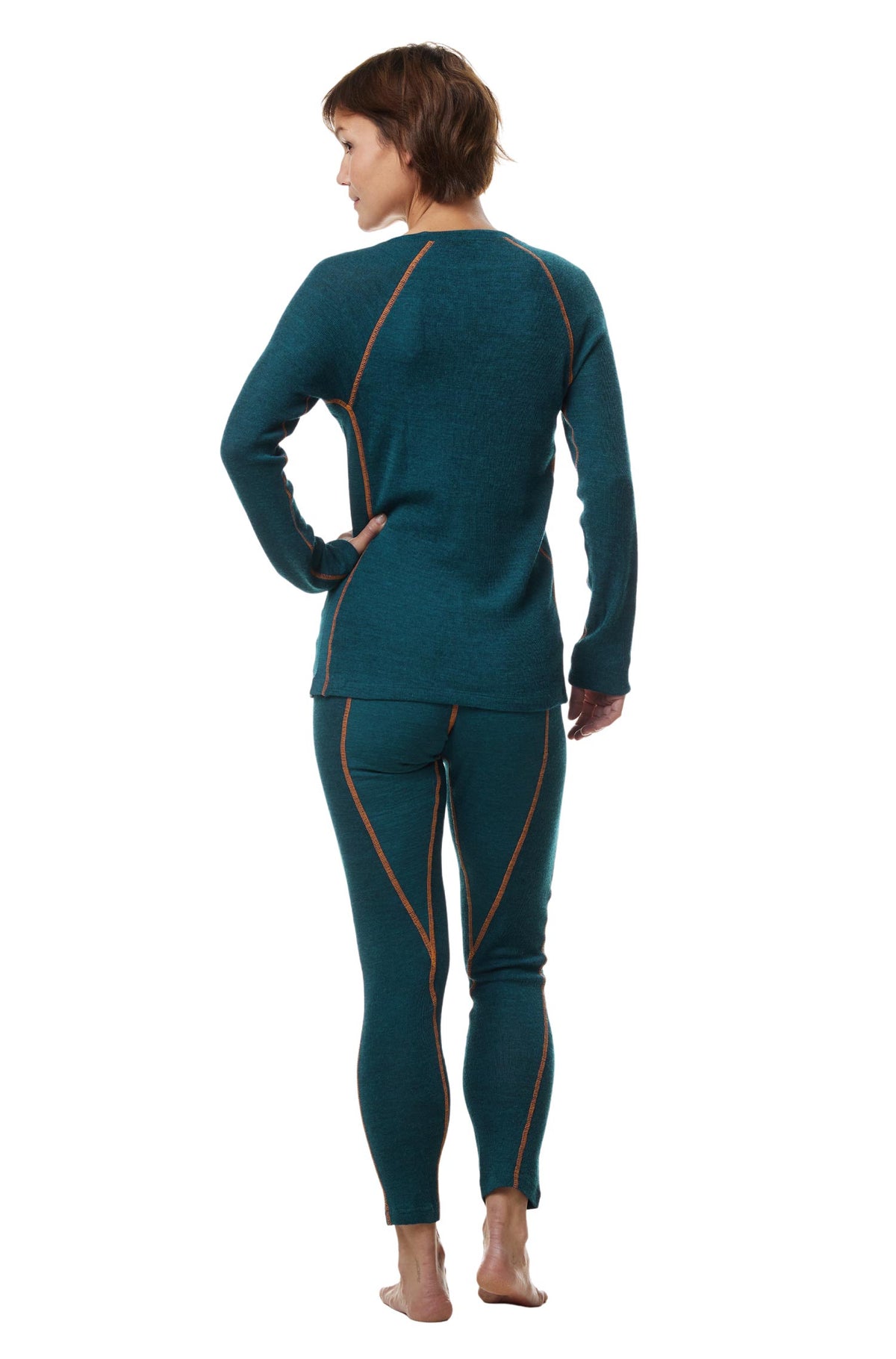 Alpaka Shirt THERMO-petrol