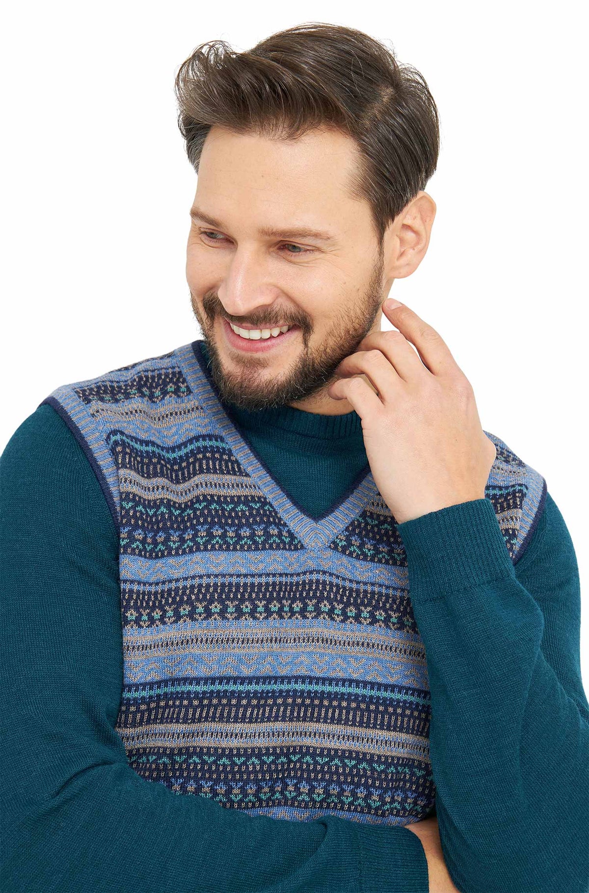 Alpaka Pullunder DARIO-multi