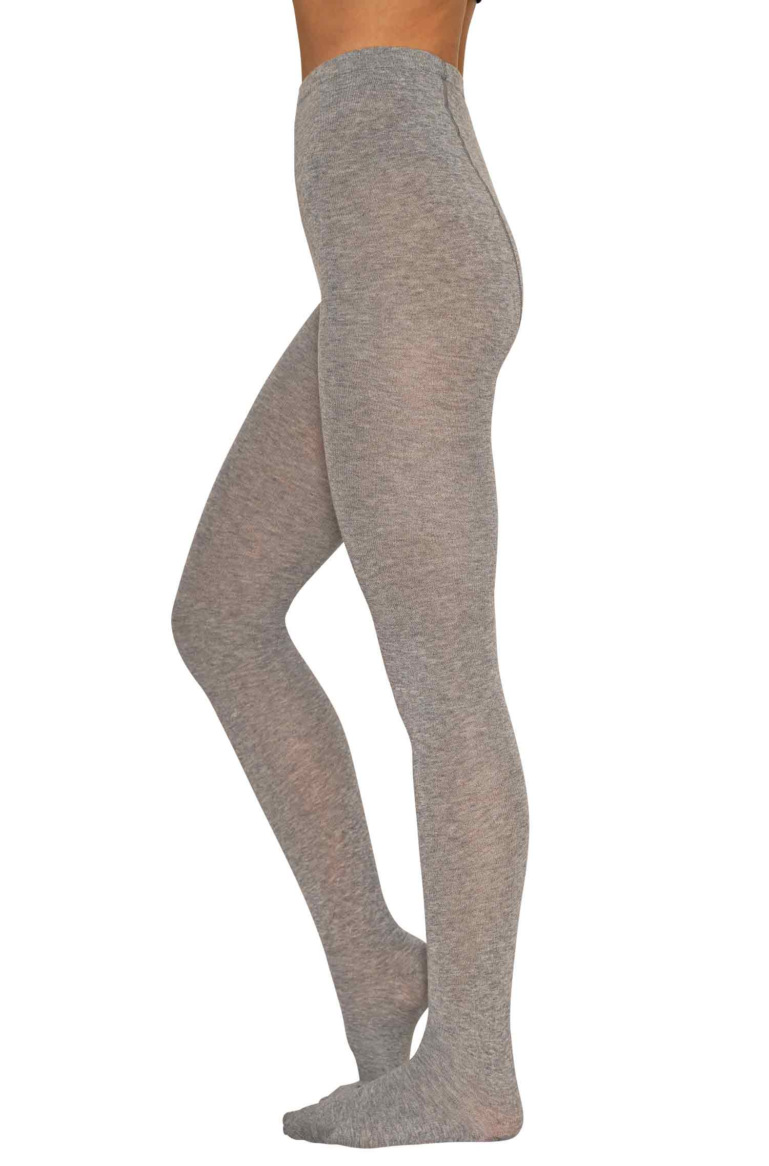 Strumpfhose THERMO aus Royal Alpaka-Mix-grau