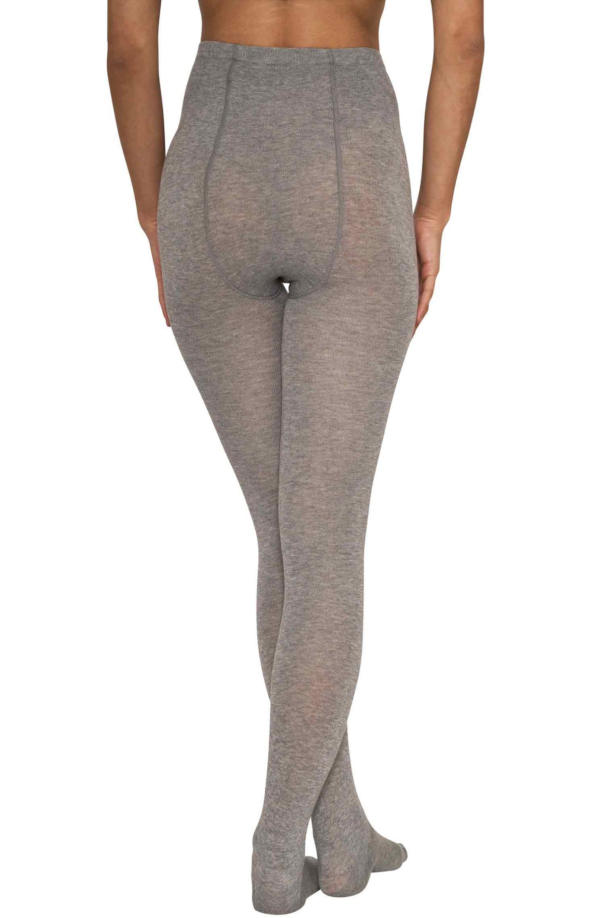 Alpaka Strumpfhose THERMO-grau