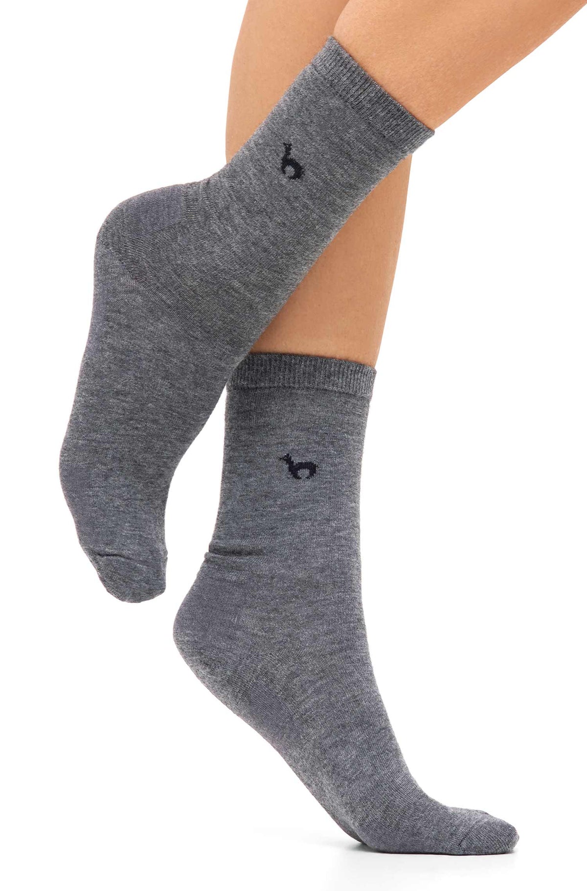 Alpaka Socken BUSINESS-grau