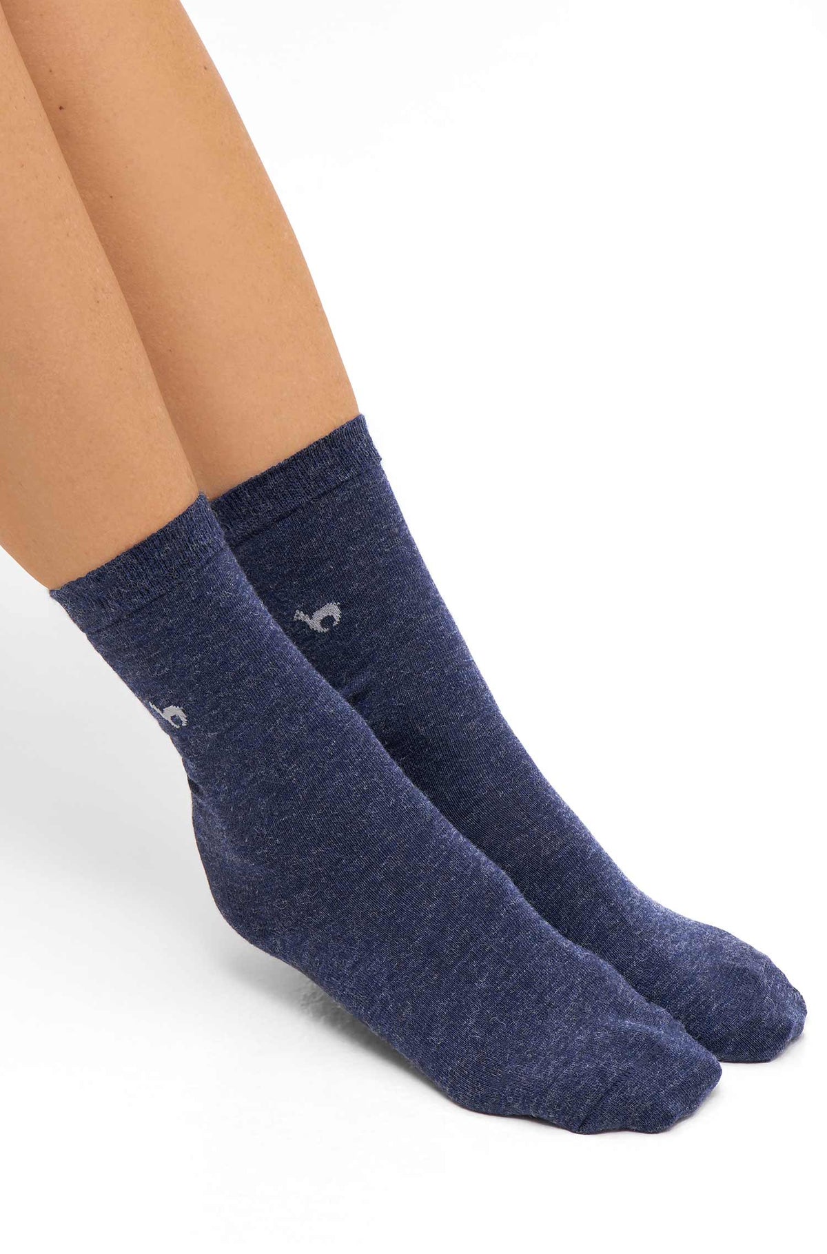 Alpaka Socken BUSINESS-saturnblau