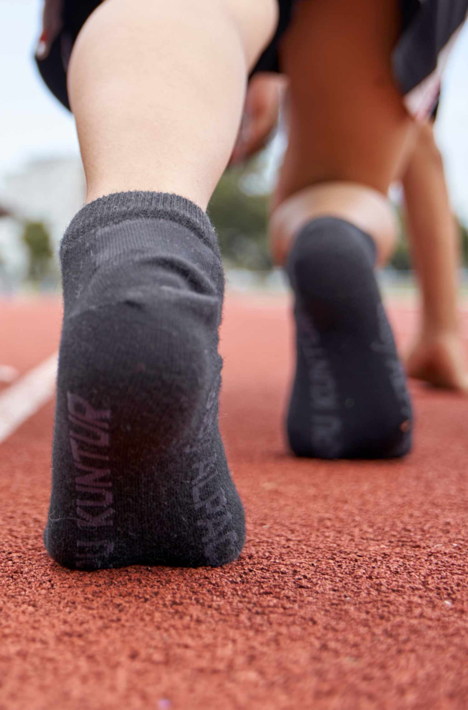 6er-Pack Premium SNEAKER SOCKE UNI in Naturfaser Qualität-schwarz