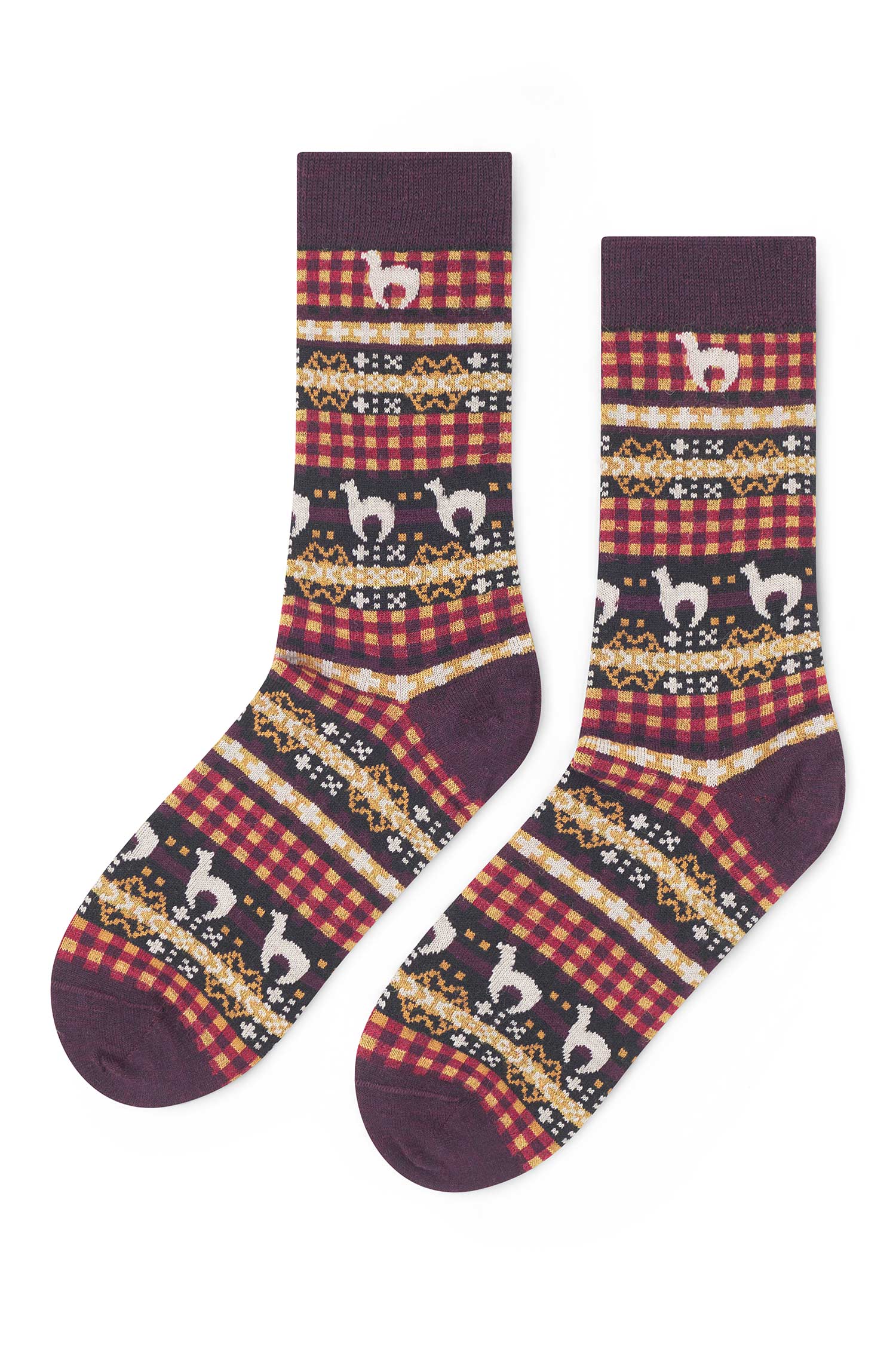 Baby Alpaka Premium Socken CANDELA aus Alpaka-Baumwoll-Mix-candela