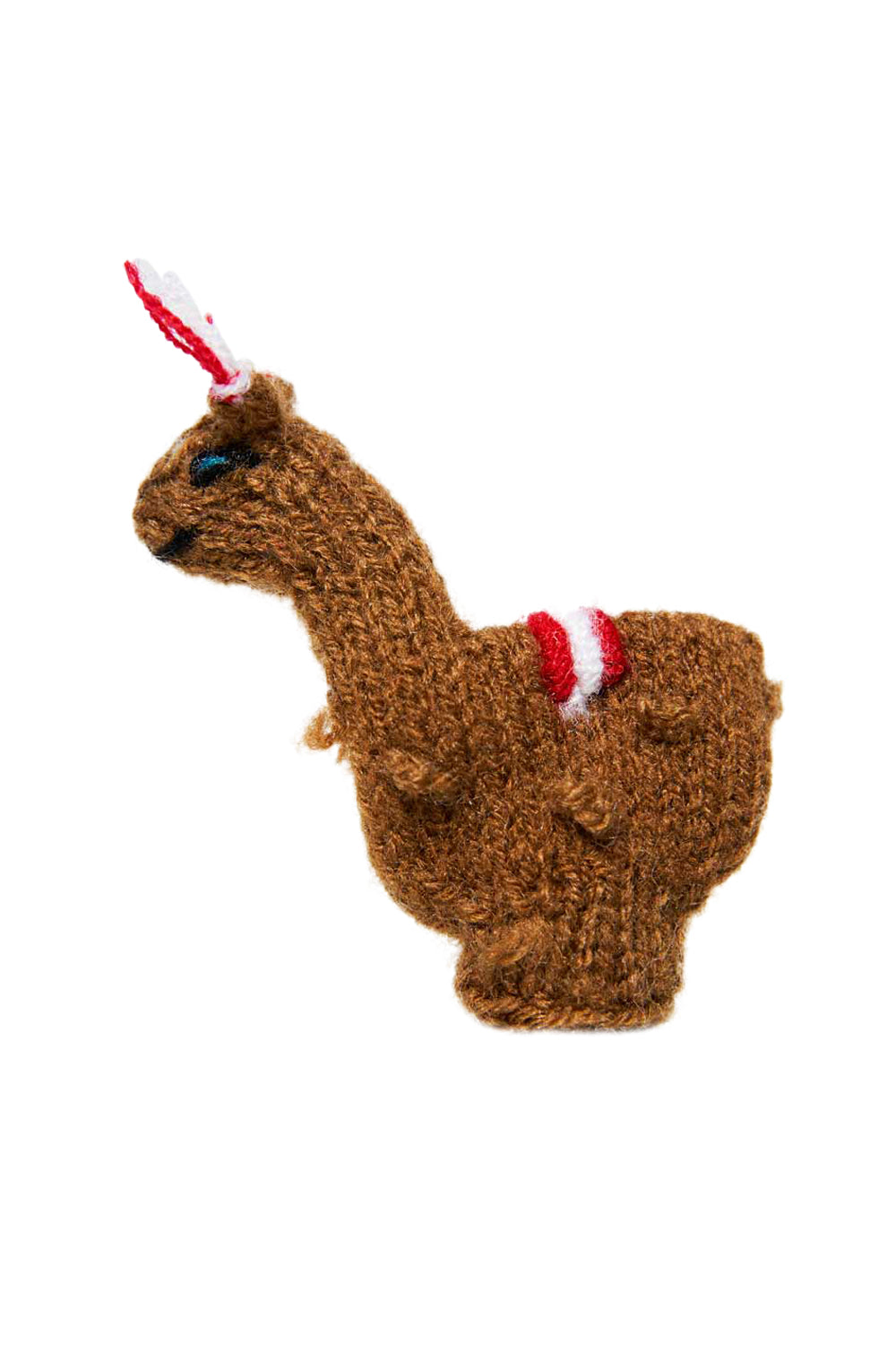 Fingerpuppe LAMA-braun