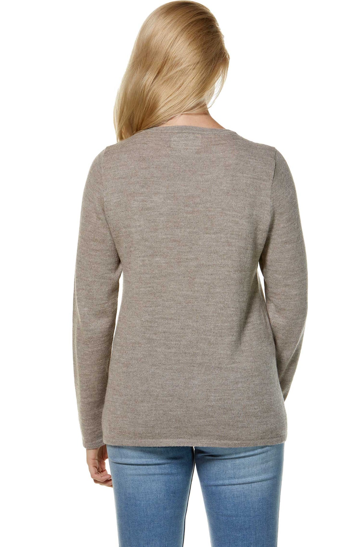 Alpaka Pullover UNI-sand