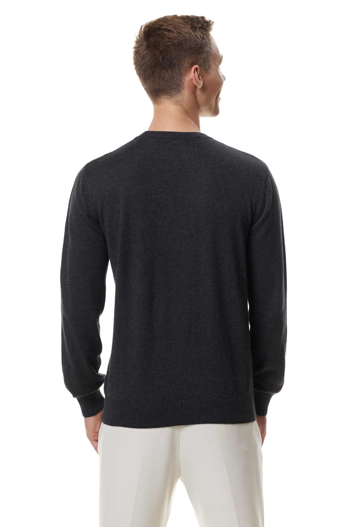 Alpaka Pullover UNI-anthrazit