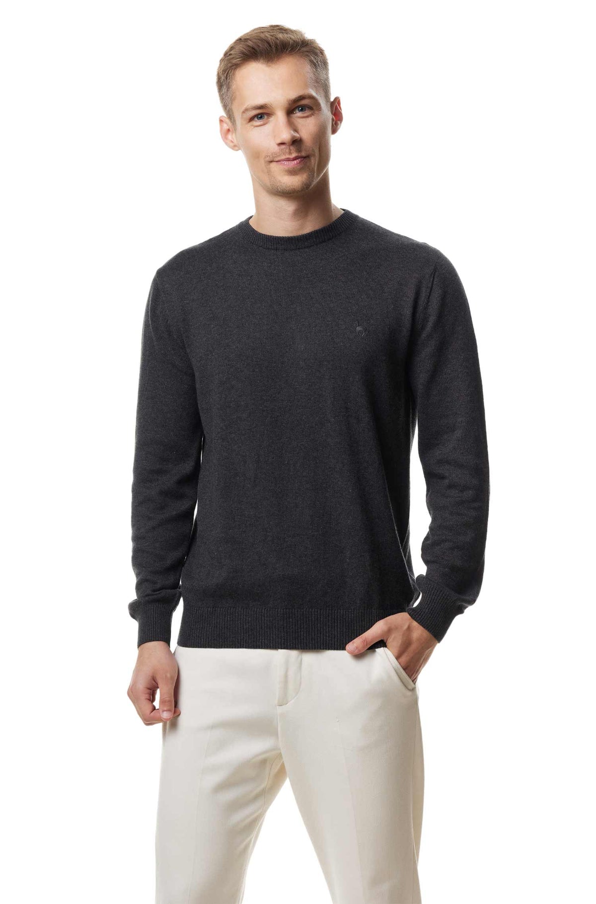 Alpaka Pullover UNI-anthrazit