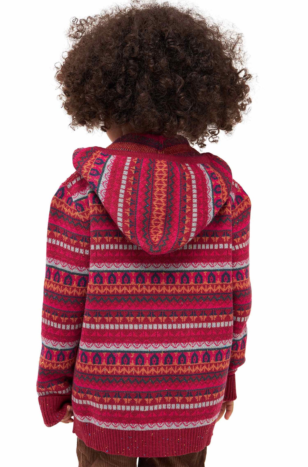Kinder Strickjacke MONITO-rot