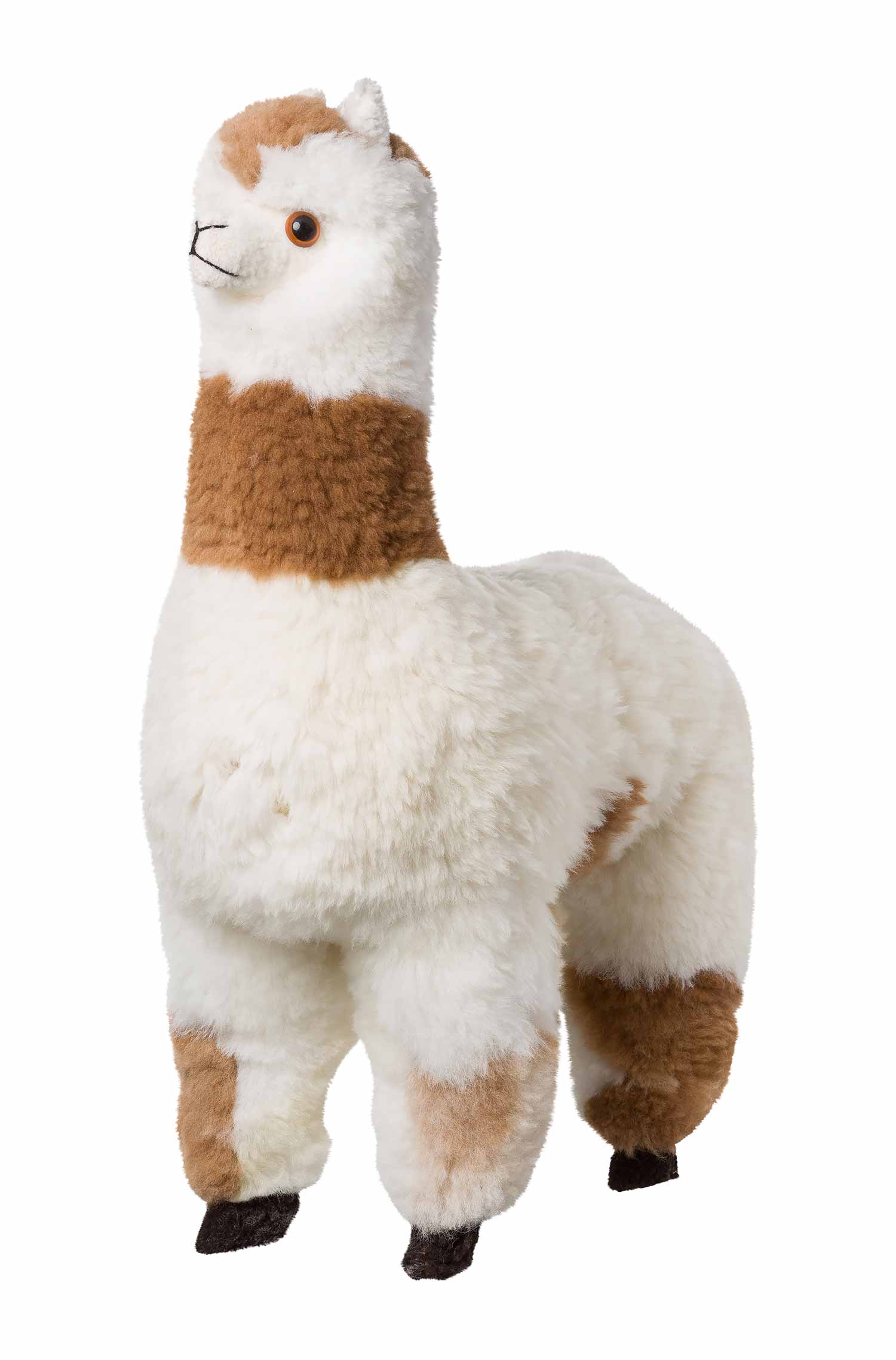 Alpaka KUSCHELIGES FELLTIER (70cm) aus Alpaka Fell-gemischt