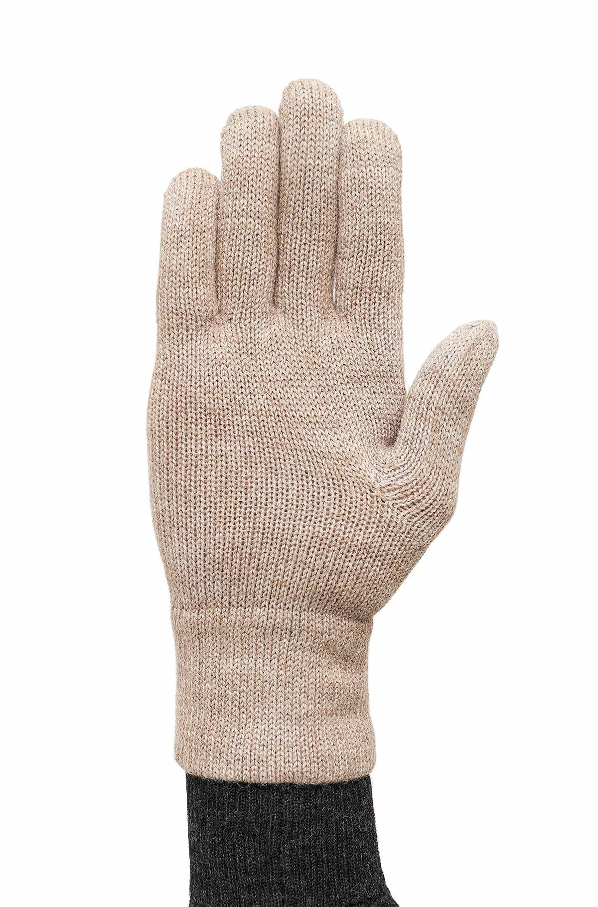 Alpaka Handschuhe UNI-sand
