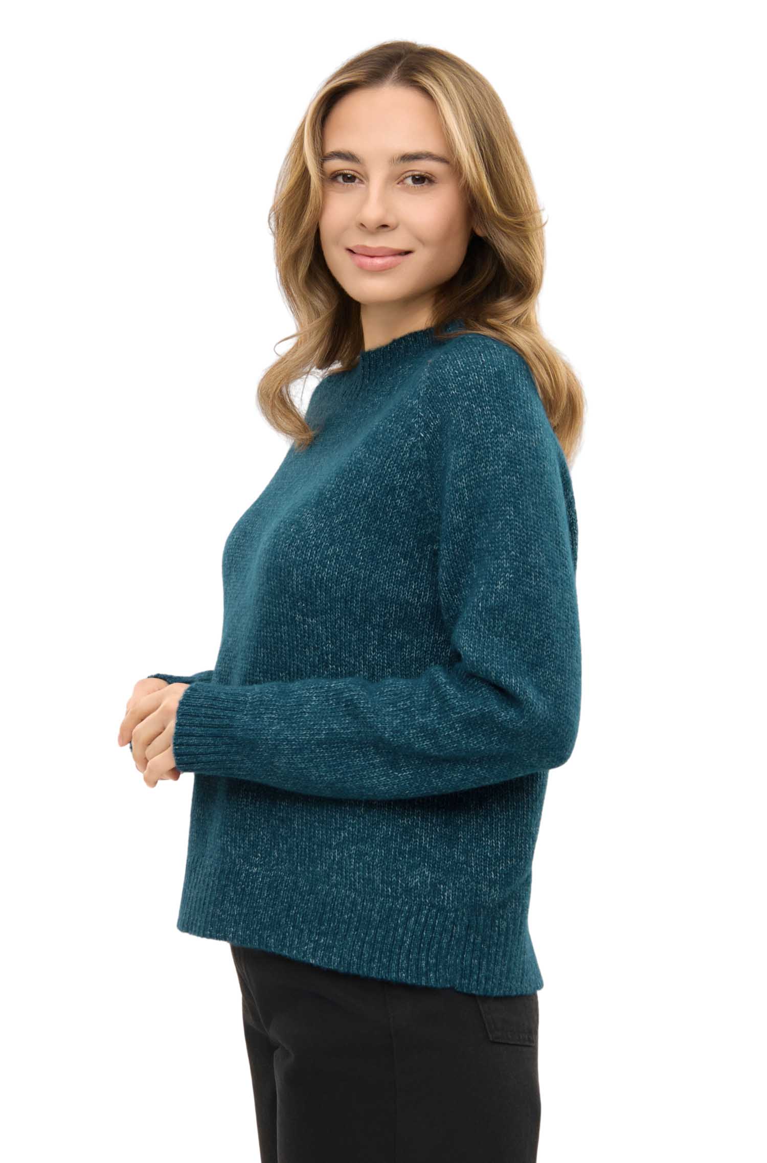 Alpaka Pullover ELLA-ultramarin