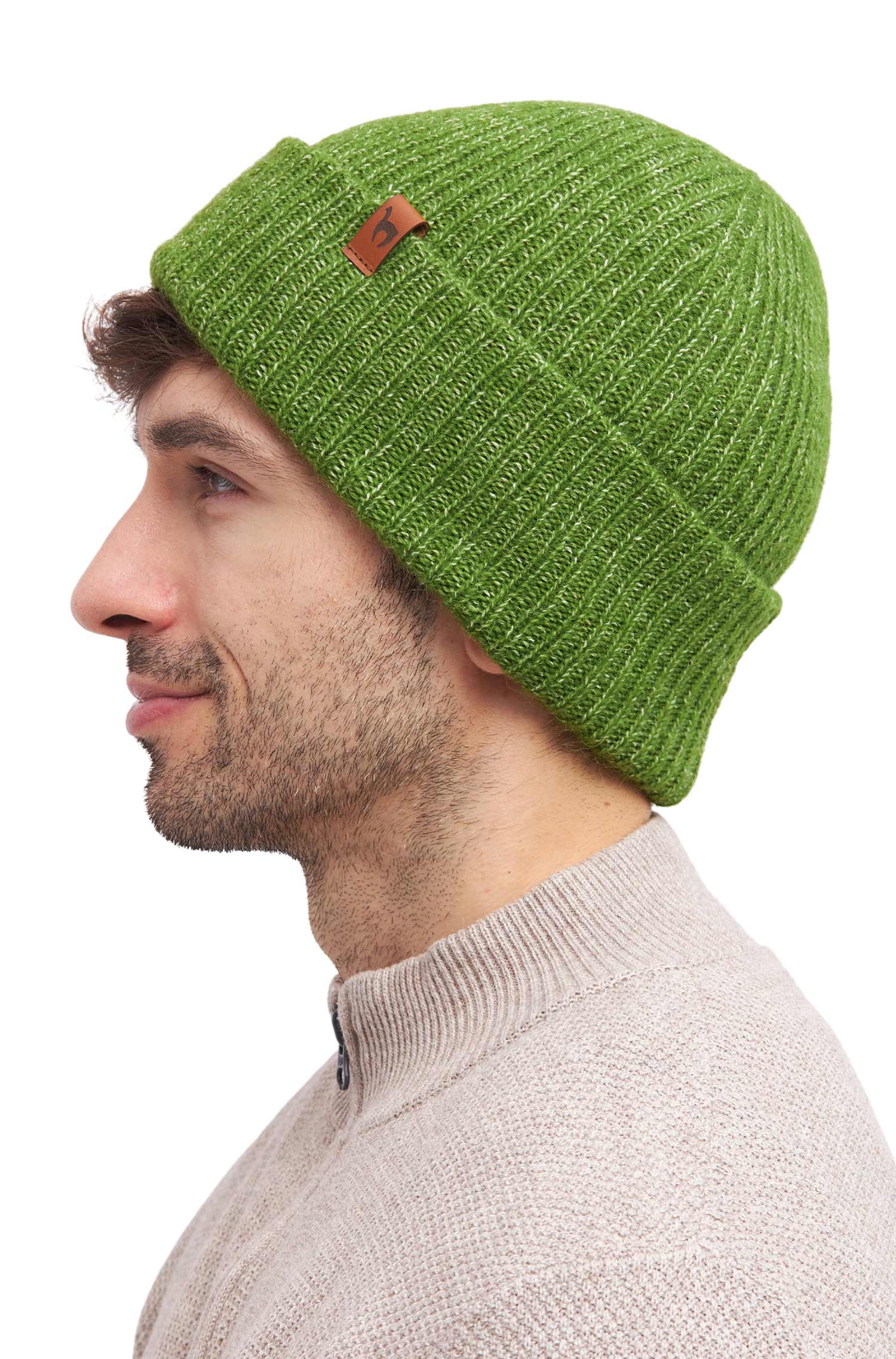 Alpaka Mütze PACA-apfelgrün