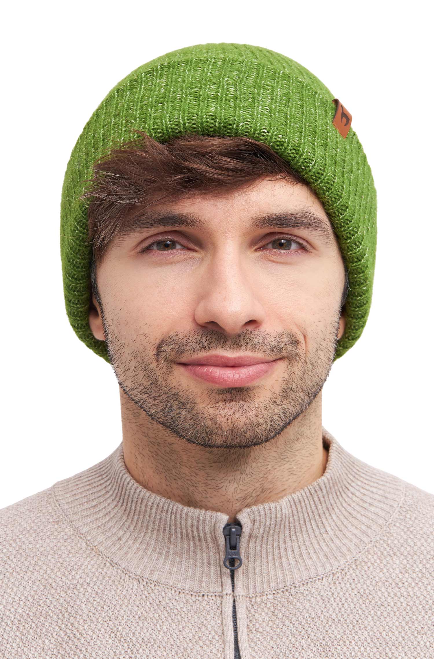 Alpaka Mütze PACA-apfelgrün