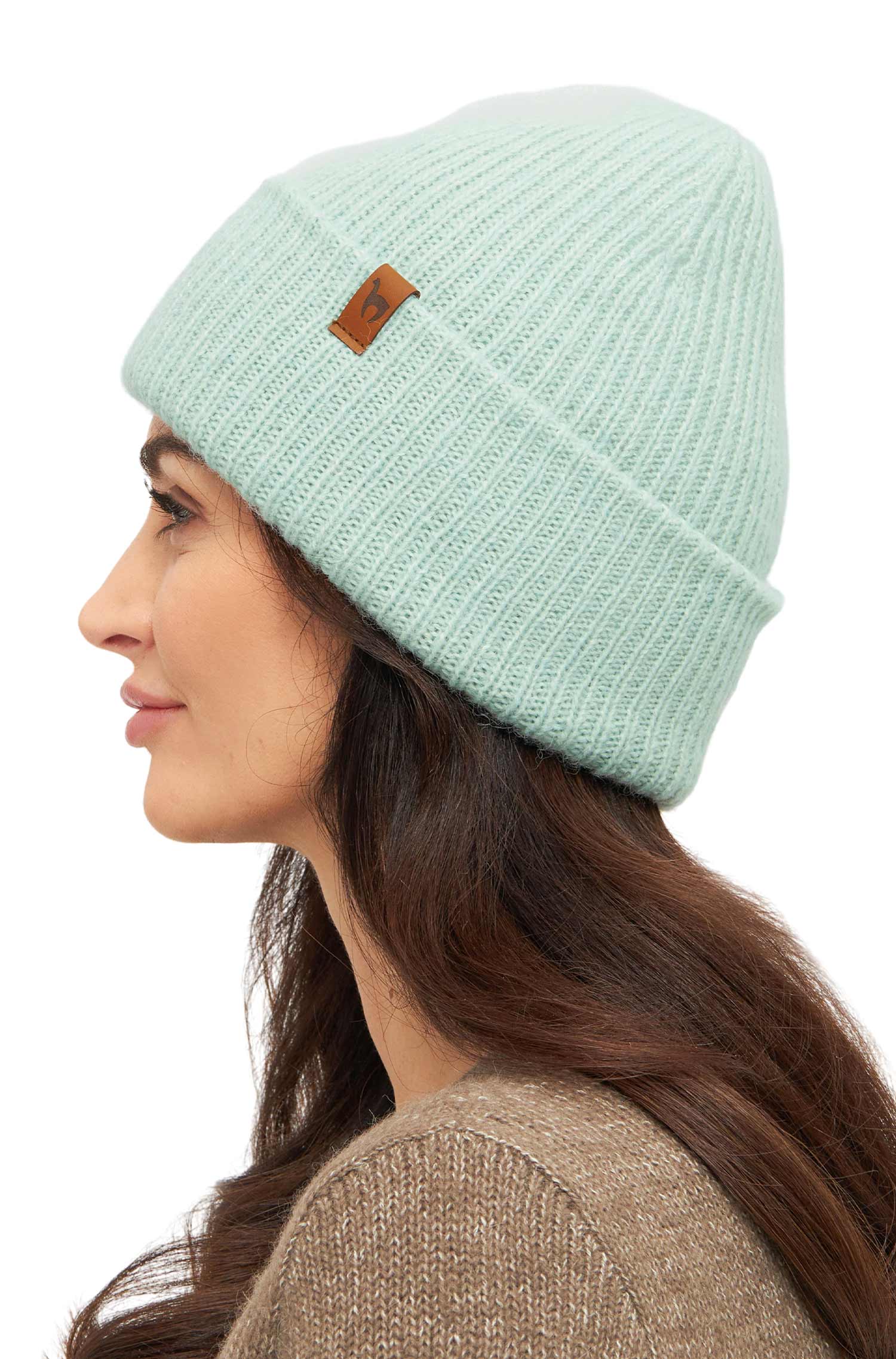 Alpaka Mütze PACA-meeresschaum