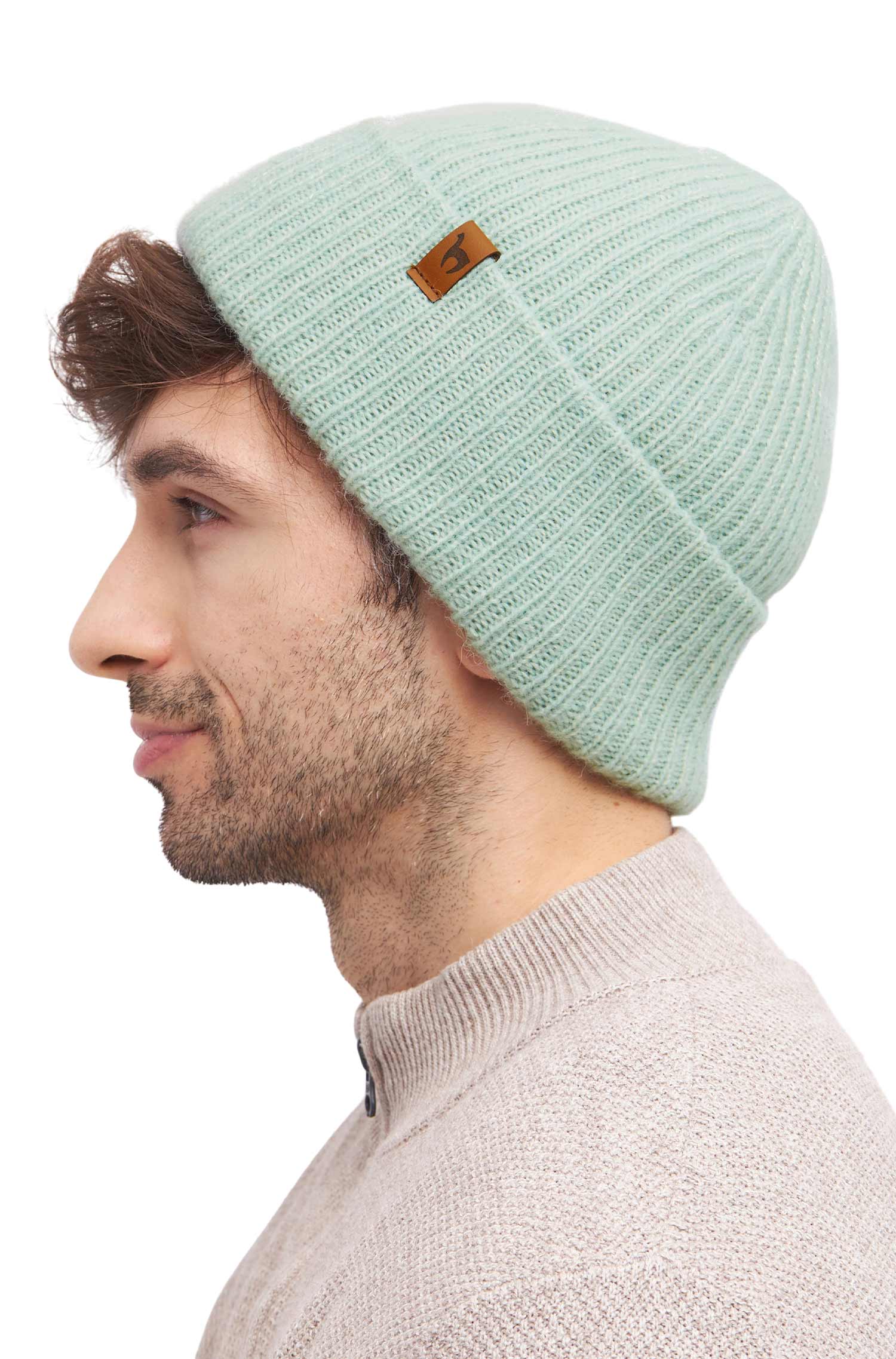 Alpaka Mütze PACA-meeresschaum