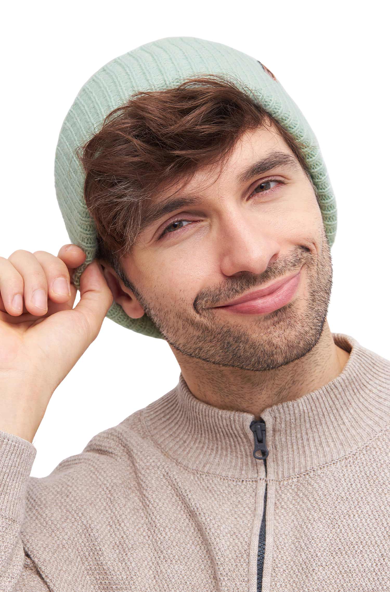 Alpaka Mütze PACA-meeresschaum