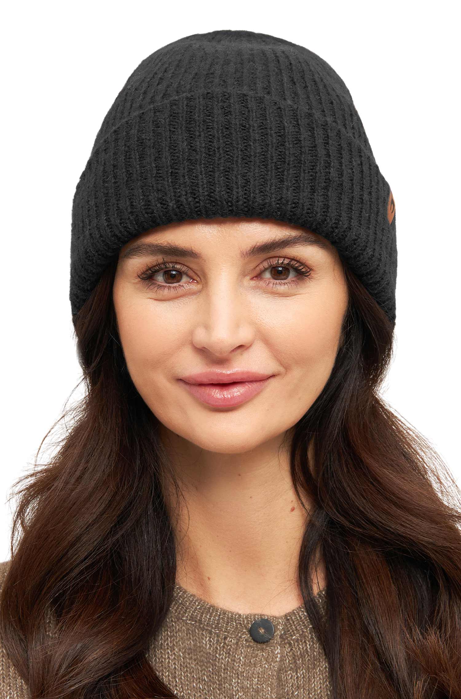 Alpaka Mütze PACA-schwarz