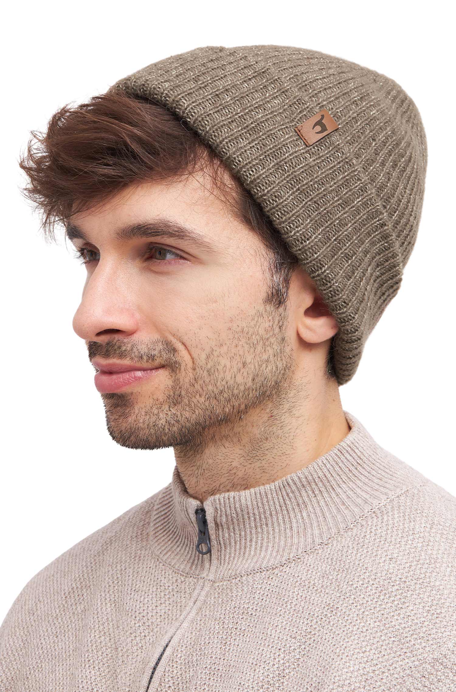 Alpaka Mütze PACA-taupe