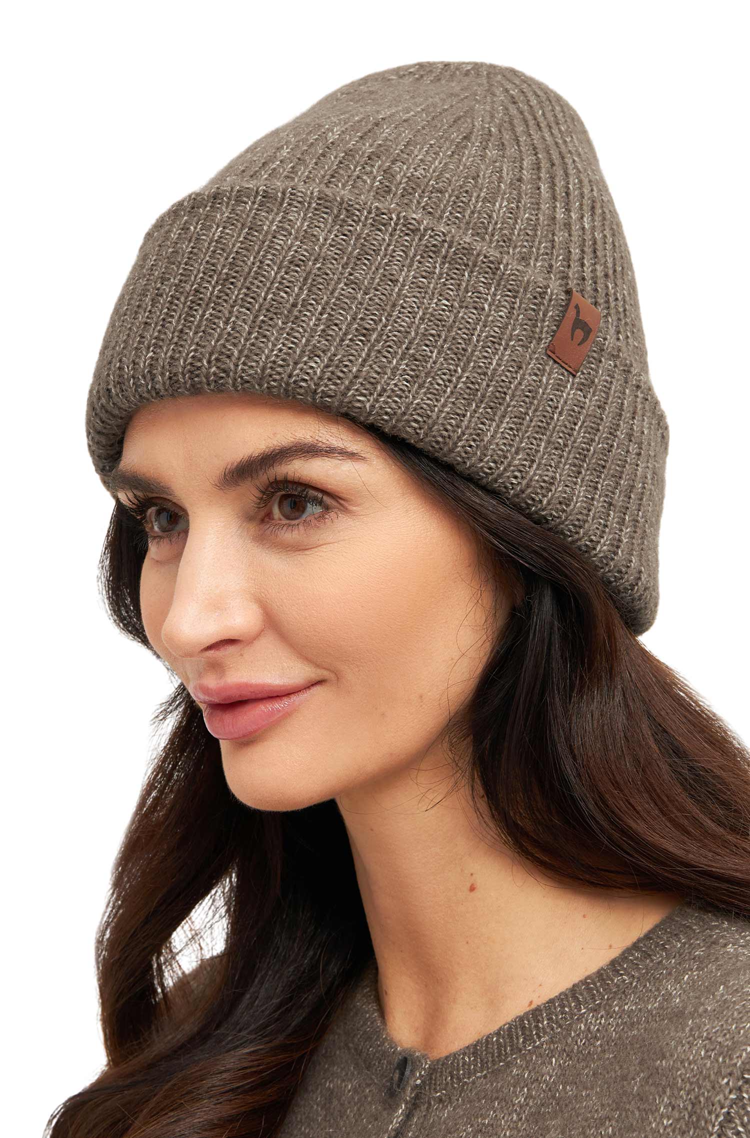 Alpaka Mütze PACA-taupe