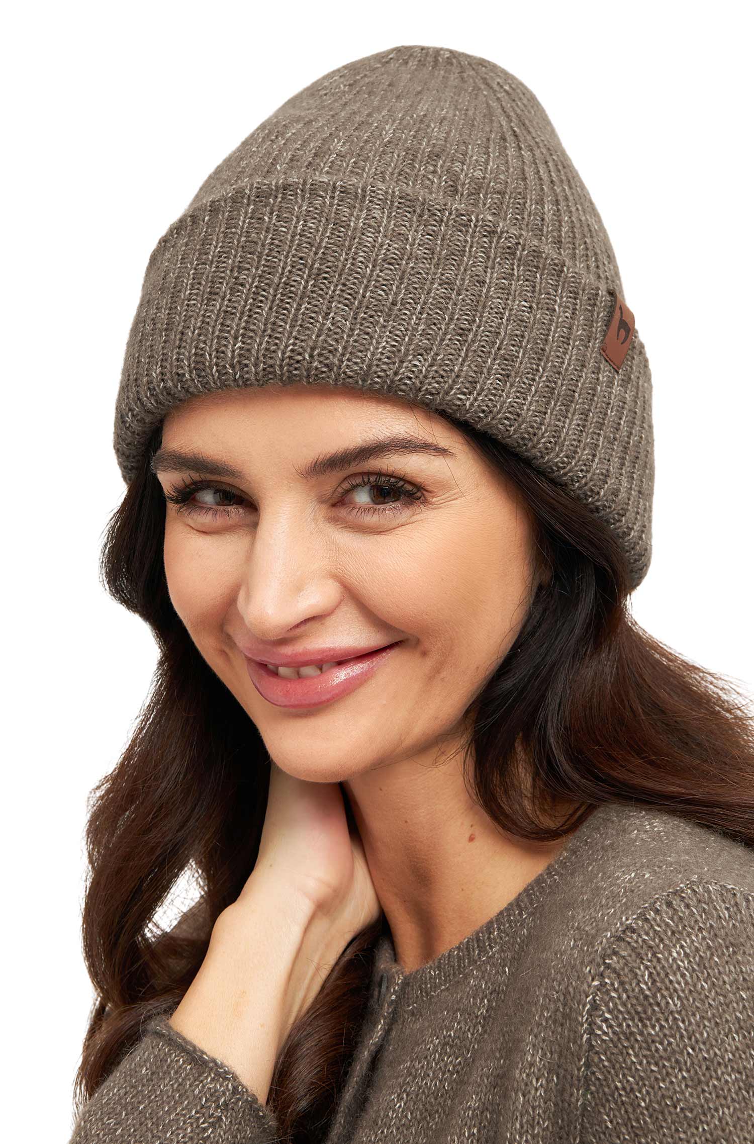 Alpaka Mütze PACA-taupe