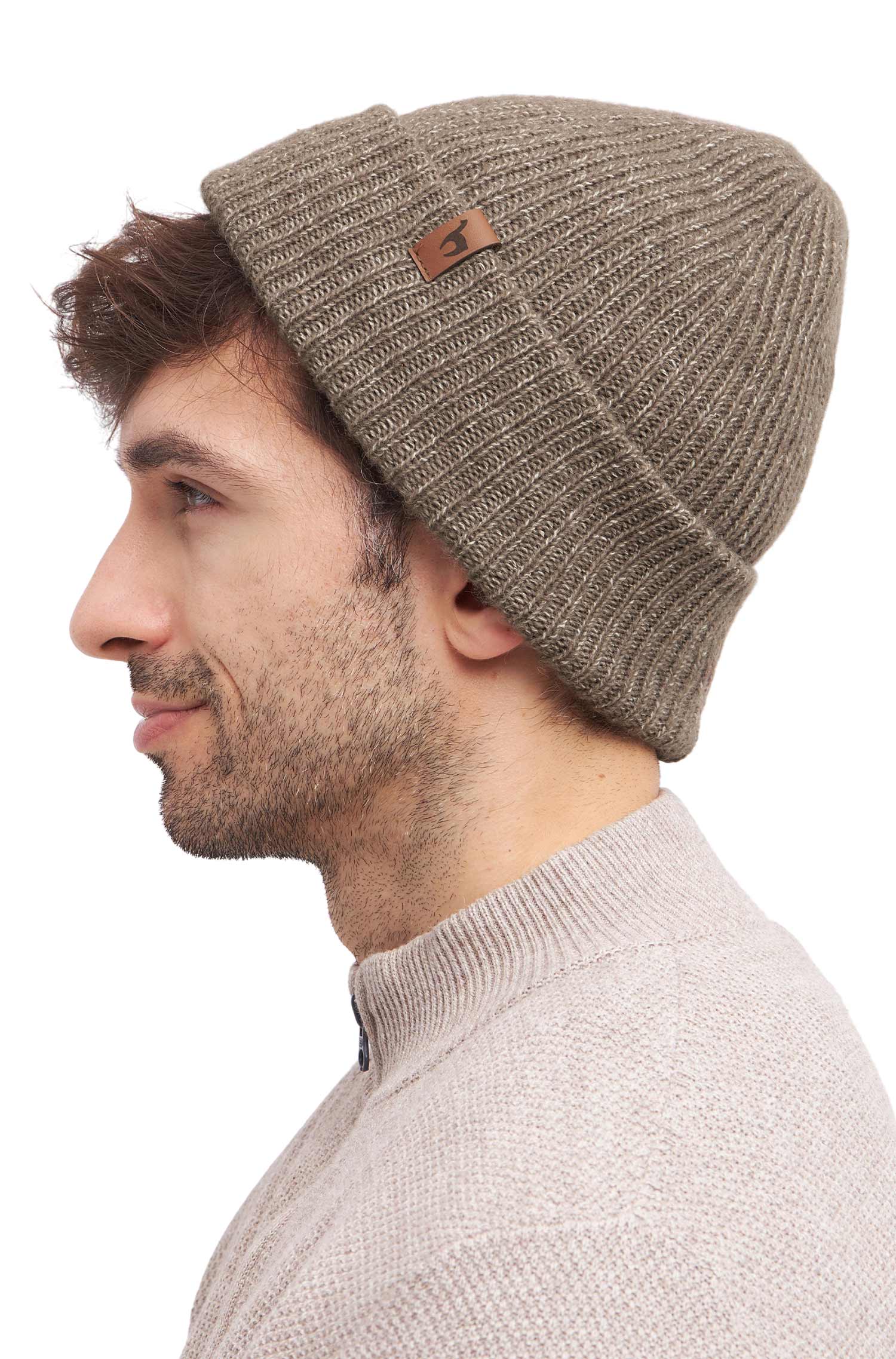 Alpaka Mütze PACA-taupe