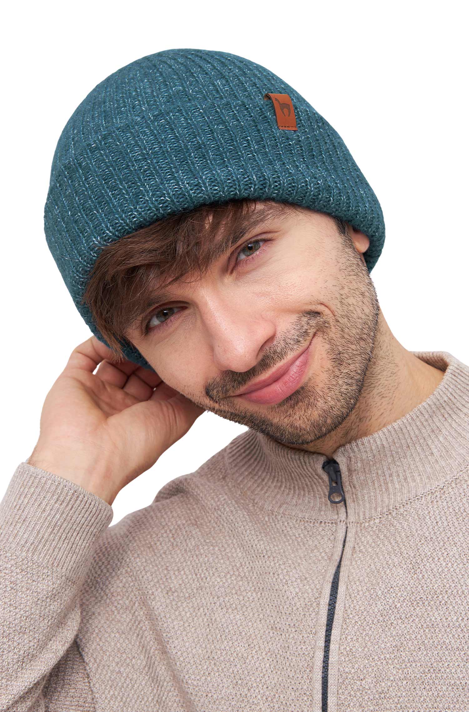 Alpaka Mütze PACA-ultramarin